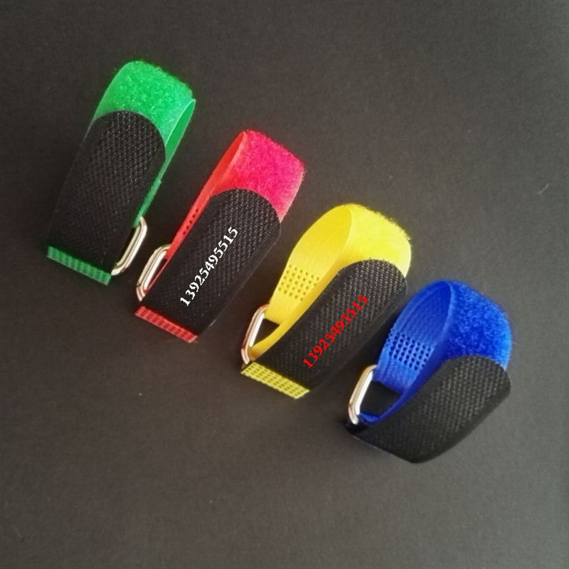 尼龙反扣魔术贴扎带自粘贴式模型卡板捆绑捆扎打包带2*15cm-1.5米