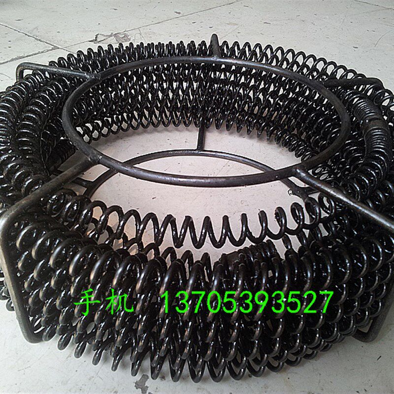 75型80型100通用型管道疏通机专用弹簧/软轴/钢索/鞭16mm *4配件