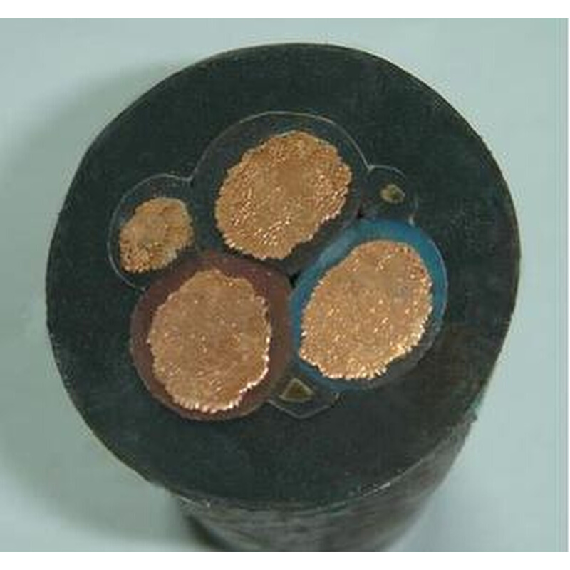 四芯橡套软电缆 四芯橡皮电缆线 耐油橡皮线 YZ YC3*50+1*16