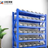 家用轻型置物架超市地摊展示架6层中型仓储货架快递架商用展示架