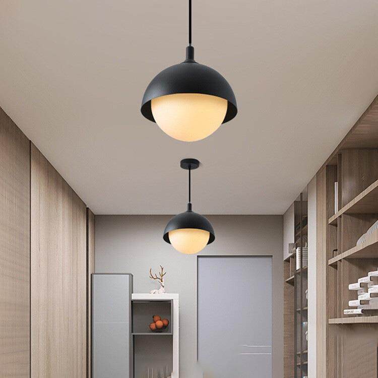 过道走廊灯北欧创意入户玄关吸顶灯咖啡厅阳台衣帽间玻璃小吊灯,家装灯饰光源,智能吊灯,淘宝优惠券,粉丝福利购,淘宝优惠卷