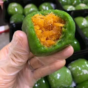新鲜现做】艾草青团混合口味传统糯叽叽糕点青团休闲解馋小零食