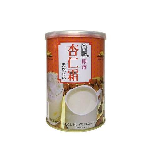 香港正品杏仁粉金山牌杏仁霜350g即溶冲泡代餐烘焙港式风味茶餐厅