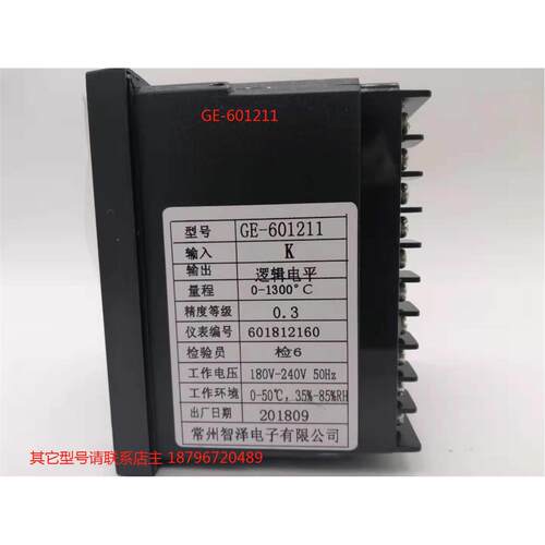 GE-601211逻辑电平输出一路报警输出96*96尺寸开孔92*92智能仪表
