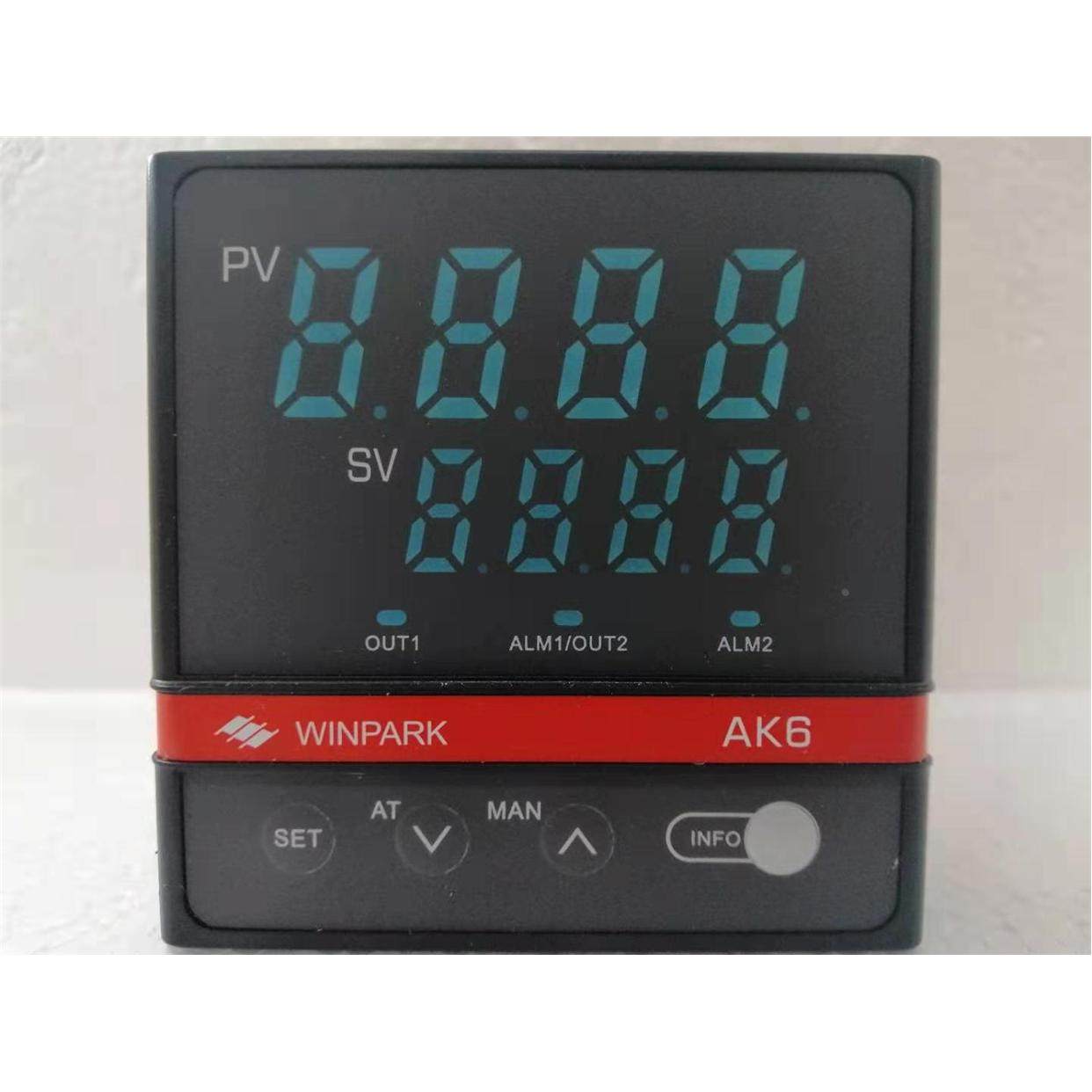 常州汇邦智能温控仪 AK6-DPL110-C007R-X PT100分度 温度调节仪