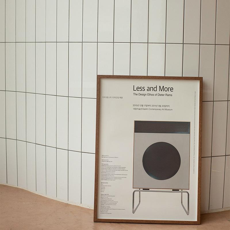 艺术微喷 Dieter Rams海报包豪斯装饰画 画北欧现代风格挂画 画客