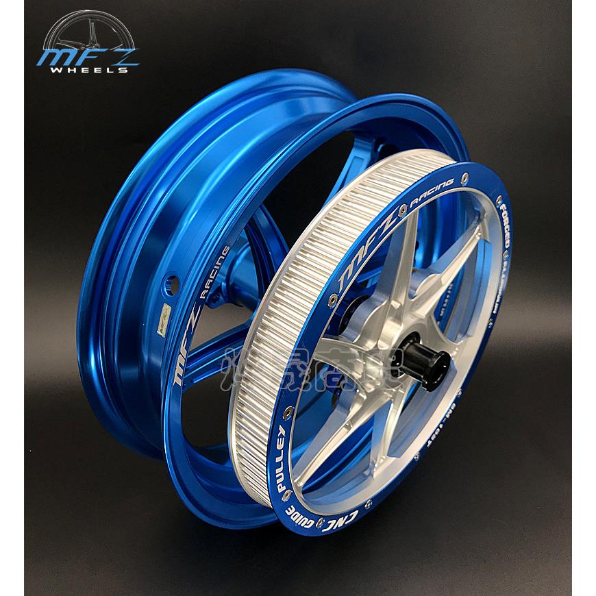 MFZ-小丑款12寸中置电机后轮/全顺中置电机轮圈 纯锻造