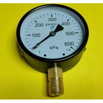 600KPA压力表0-100-200-300-400-500-600kpa压力测试100mmM20X1.5