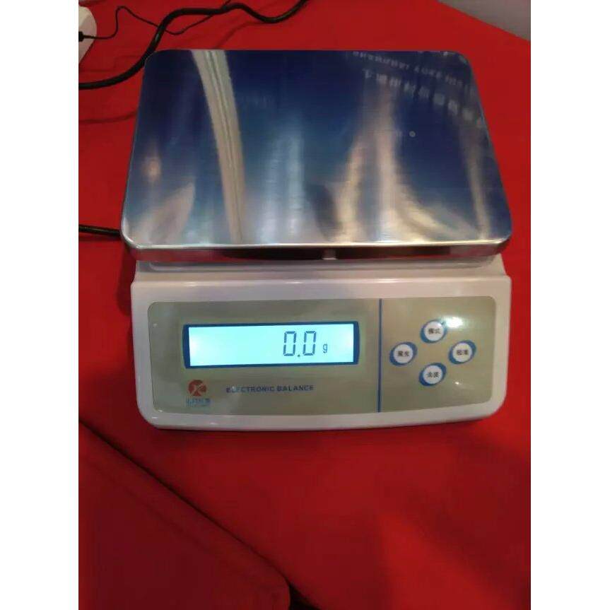 YP10000 精密电子天平上海佑科10000g/1g 方盘 台式大称量天平秤