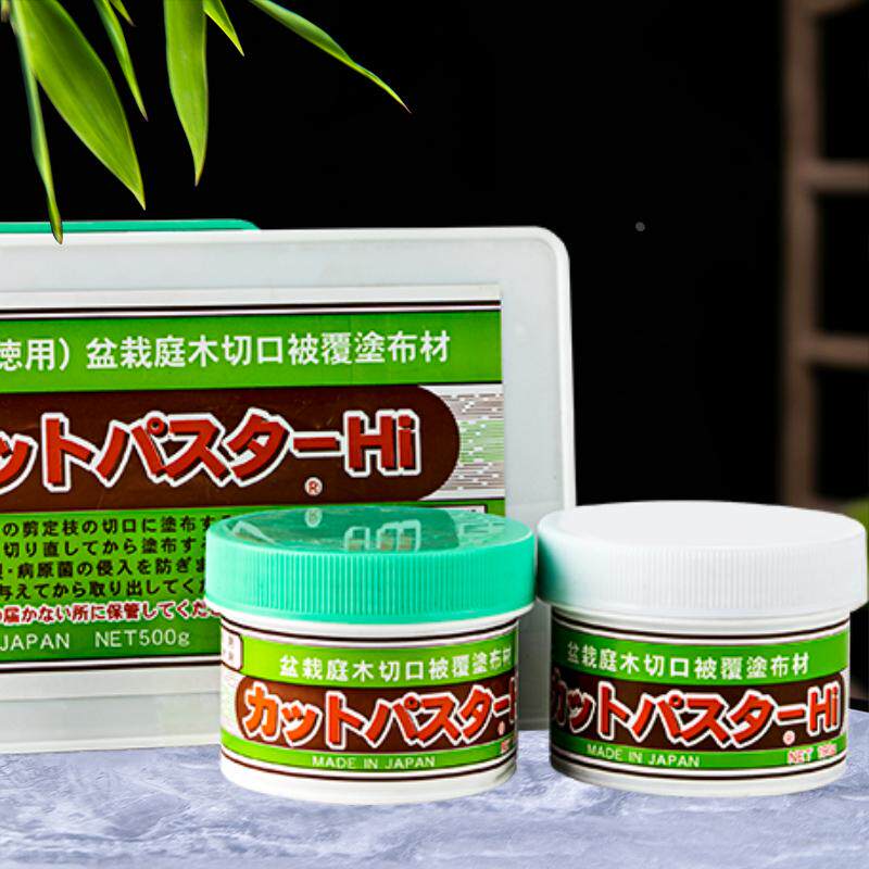 日本进口盆景松柏杂木专用盆栽切口伤口愈合泥愈合膏愈合剂填窟窿