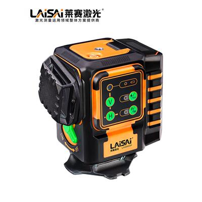 莱赛LSG665SP升级款避盲区户外爆闪强光激光平水仪绿光墙地仪红外