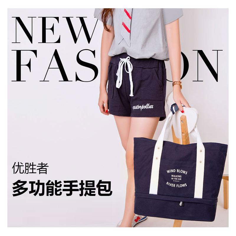 WINNER优胜者多功能手提包旅行袋手包妈咪包帆布包加厚耐磨