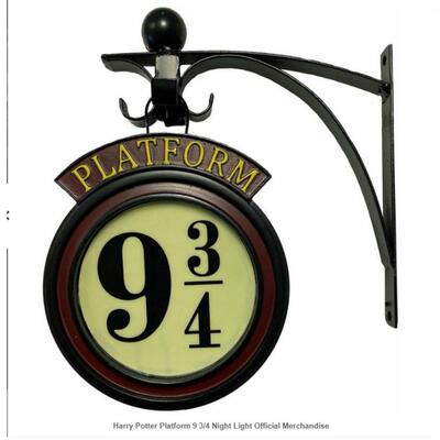 哈利波特灯挂件 Harry Potter Hanging9 3/4Night Li ght