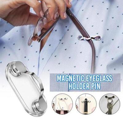 衣领眼镜夹便携式磁力眼镜夹 Magnetic Eyeglass Holder