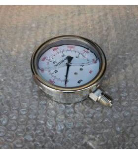 定制 直径75mm 直径80mm不锈钢耐震压力表 压力100mpa 14000psi