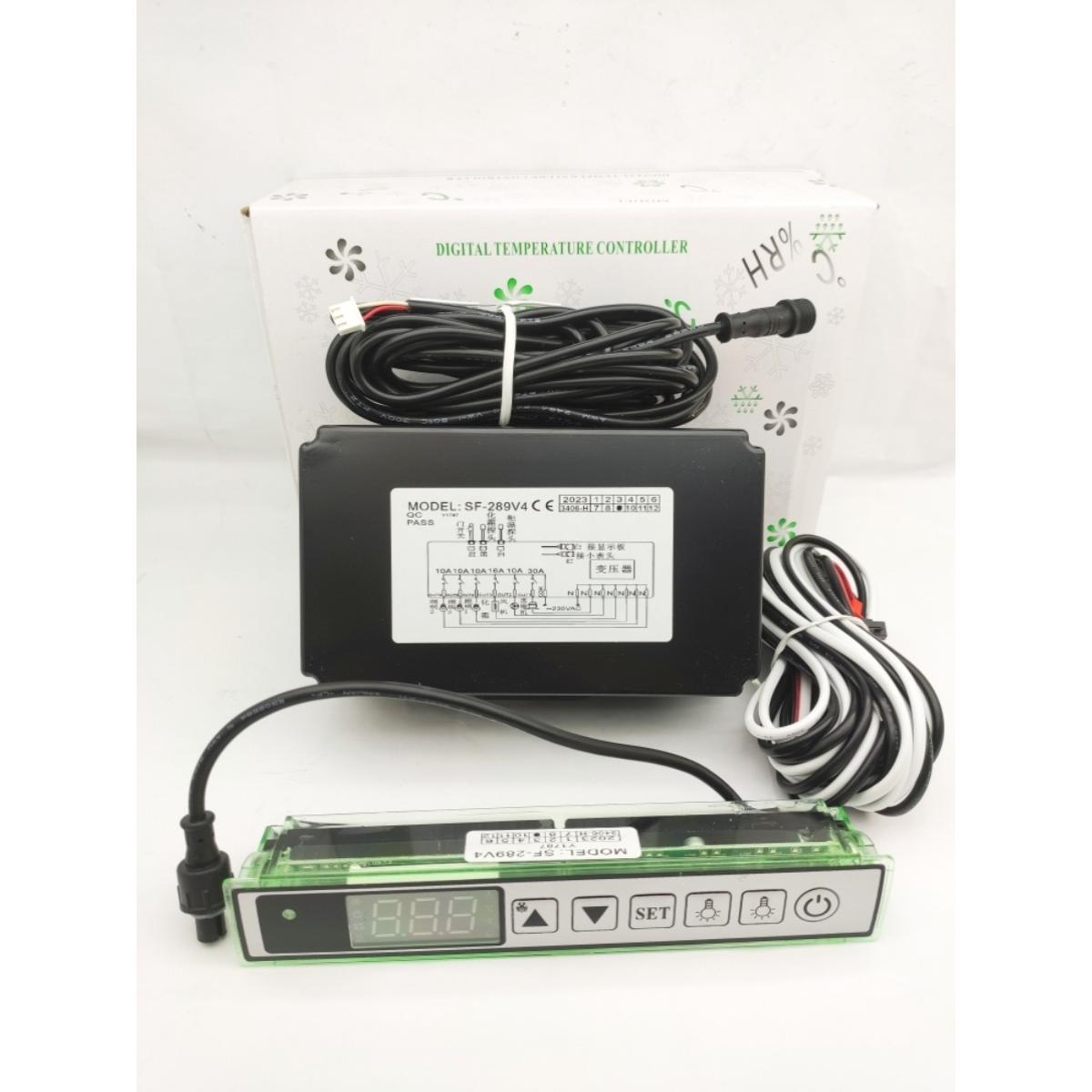 SF-289V4温控器展示温度控制器雪柜自动冰柜智能数字显示电子开关