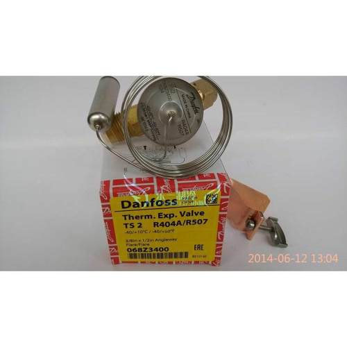 原装Danfoss丹佛斯R404热力膨胀阀TS2内平衡068Z3400冷库膨胀阀