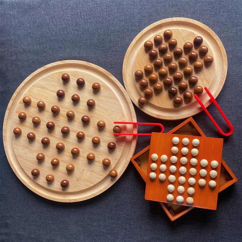 孔明棋大号单身贵族棋子独立钻石单人棋成人儿童益智古典桌游玩具