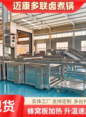 商用不锈钢猪大吊肠卤 煮锅 行大型肉卤牛煮锅可提升CGE式多联卤