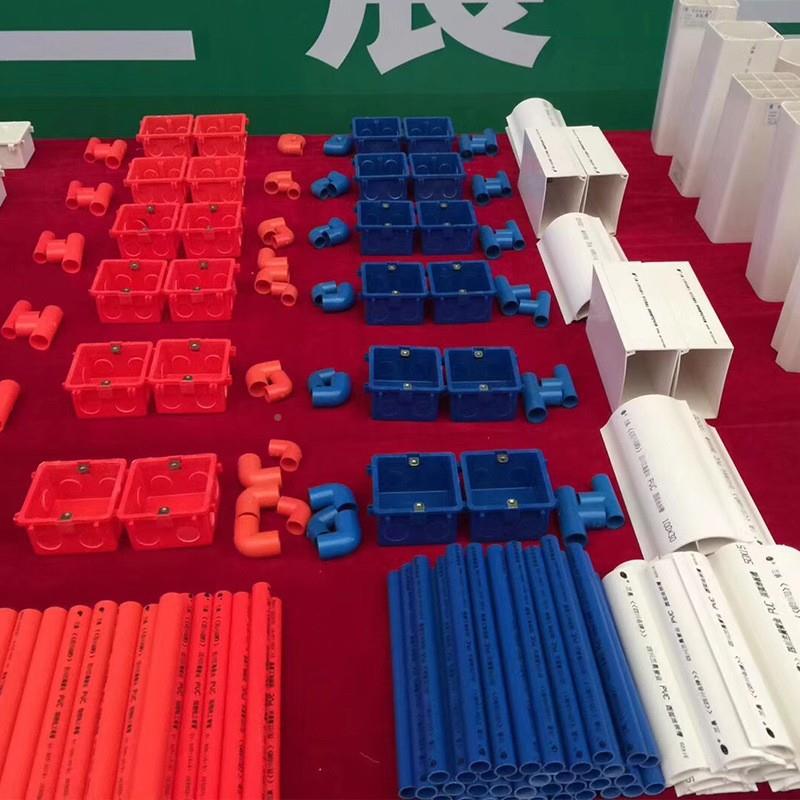 现货批全07规格电工电力管直线管高压力管楼房改造用P穿VC电电线