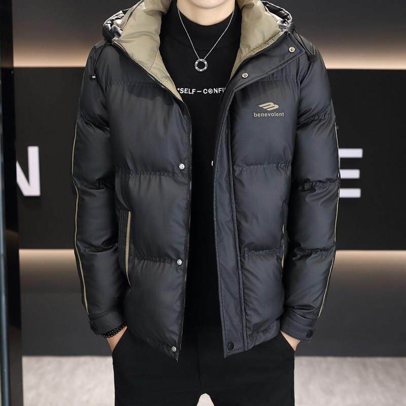 棉男款冬季加厚外套20服2GEM5年新款男羽绒棉韩衣冬装士短款棉袄