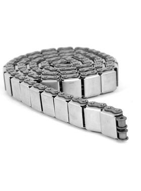 现货供应08B单排双排不锈钢U型盖板链条平移机盖板链条传动工业