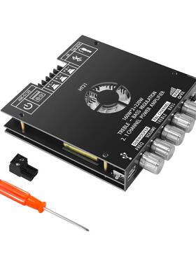 HT21蓝牙数字功放模块2.1声道TDA7498E重高低音调