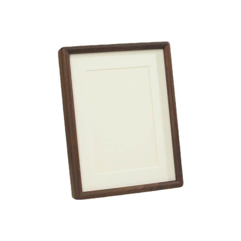 ◓实木榫卯黑胡桃圆角相框摆台67810寸情侣相框画框挂墙厂家,家居饰品,DIY亲子装饰画,淘宝优惠券,粉丝福利购,淘宝优惠卷