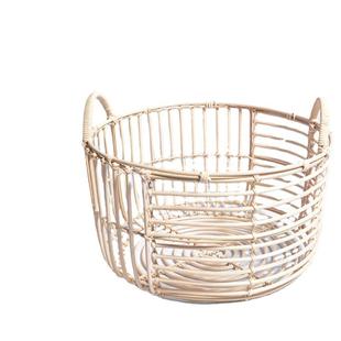 印尼藤编筐收纳篮家居脏衣服篮子藤条编织筐手提洗衣篮藤编收纳筐