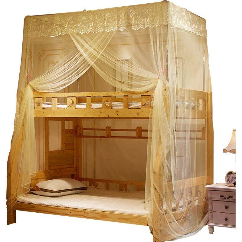 子母床蚊帐儿童1.2米1.35米1.5米直梯双层高低床上下铺一体式蚊帐,床上用品,蚊帐,淘宝优惠券,粉丝福利购,淘宝优惠卷