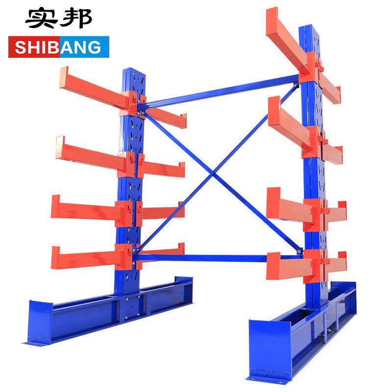 悬臂货架重型仓储货架木材五金钢管管材工厂仓库厂房货架定做