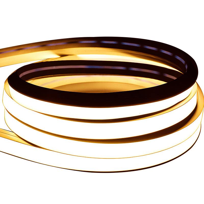 v柔性胶灯带套管12vLGJXT41224低防水自粘22硅0V嵌入式压线形灯条