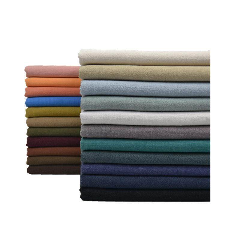 厂家亚麻粘褶皱布棉麻砂洗布料夏季薄款水洗亚麻裤子服装面料,纺织面料/辅料/配套,棉麻面料,淘宝优惠券,粉丝福利购,淘宝优惠卷