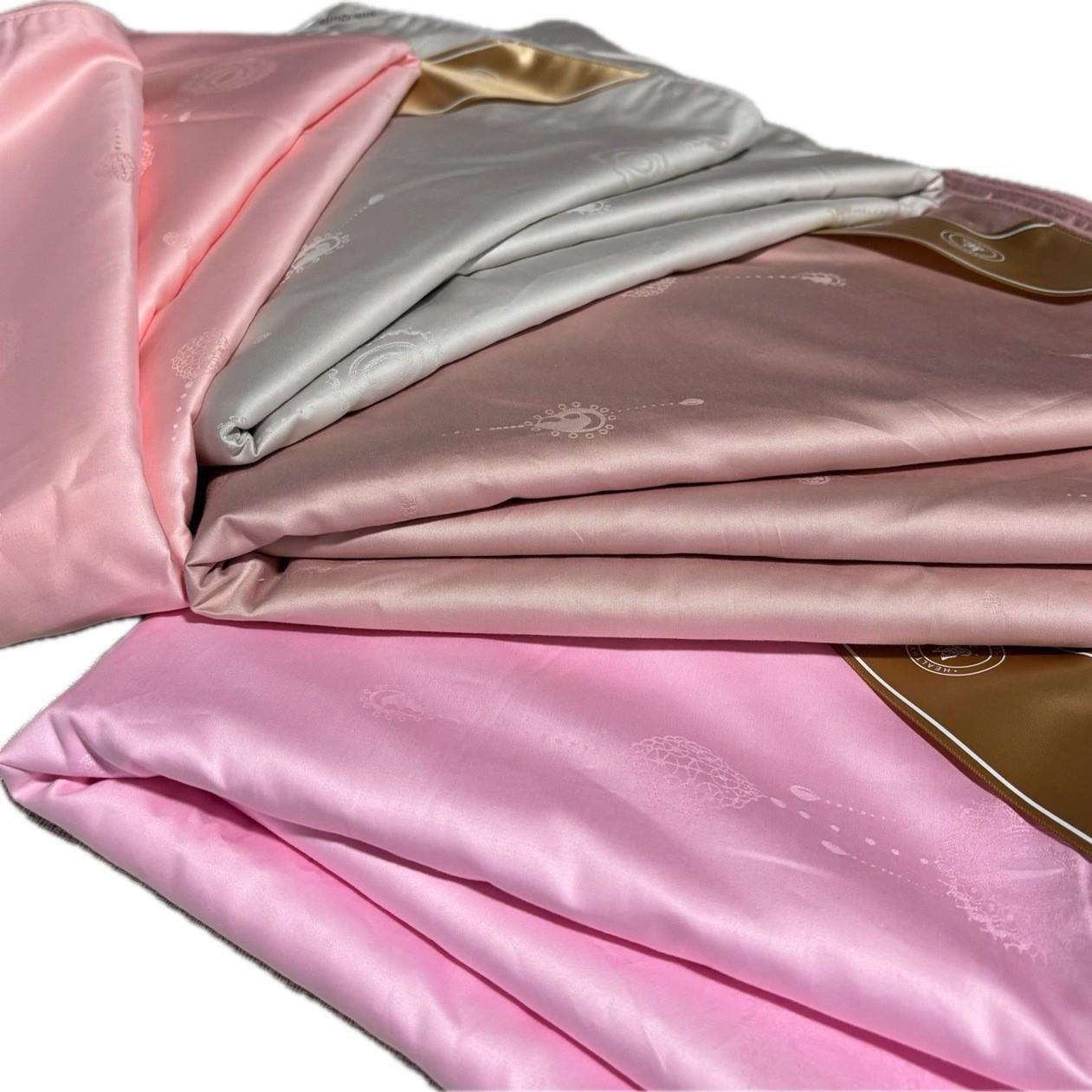 纯棉被子内胆蚕丝棉絮提高密缎贡被1106-8壳80支套全棉花单被套厂