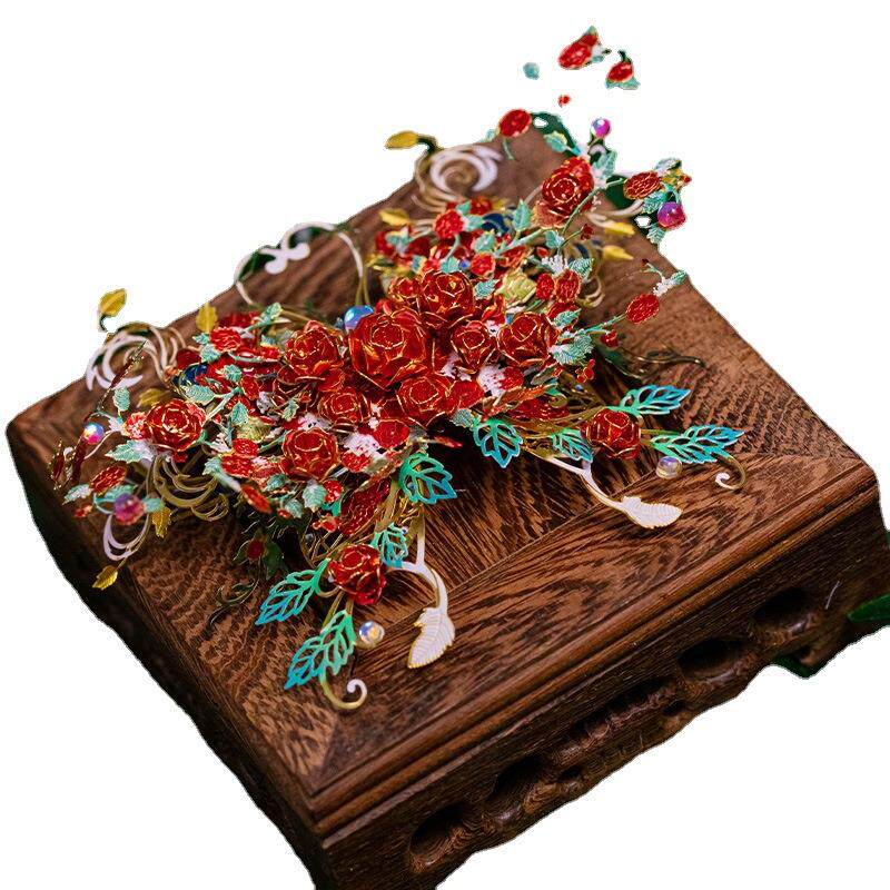 蝶恋花金属拼图立体3D模型拼装玩具手工送女友礼物冰箱贴