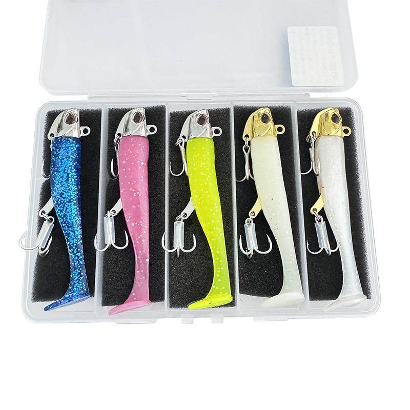 弯刀成品套装软尾路亚假饵远投鲈鱼鳡鱼鳜鱼翘嘴饵t尾软虫路亚饵,户外/登山/野营/旅行用品,台钓饵,淘宝优惠券,粉丝福利购,淘宝优惠卷