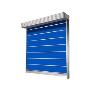 无机布防火卷帘门车库感应快速门自动卷闸门双轨无机布防火卷帘门