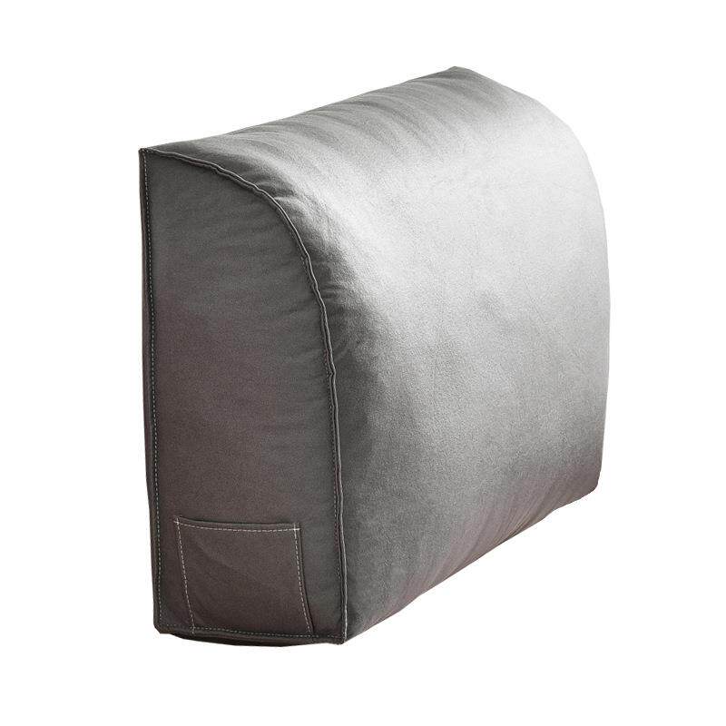 长方形科技布沙发靠垫大靠背床头靠枕靠背垫抱枕大号软包可拆洗