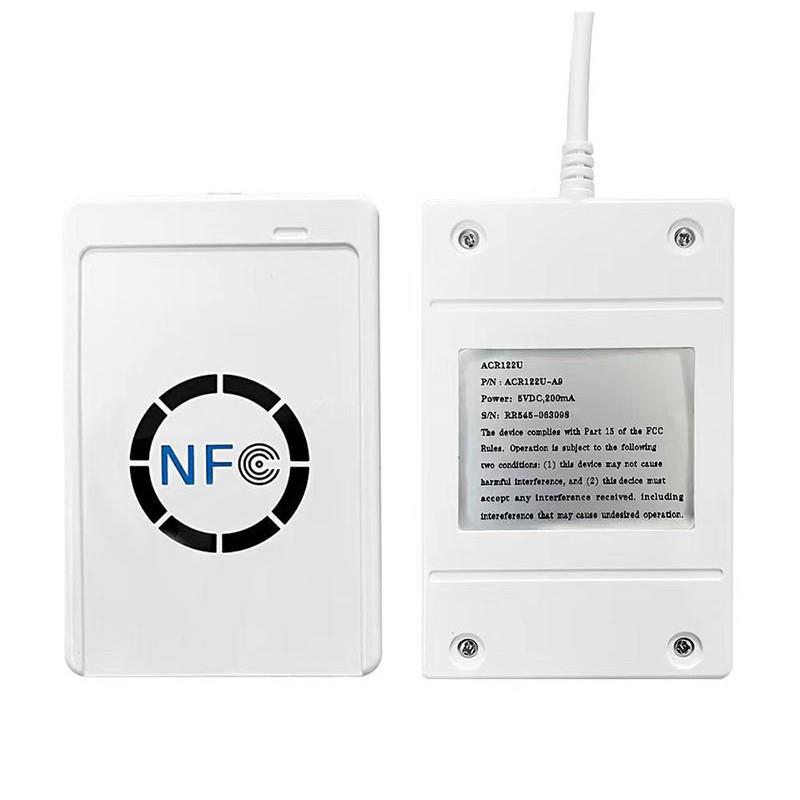 ACR122-A9NFC非接触式IC读写器感应M1卡复制器门禁M1电梯卡NFC