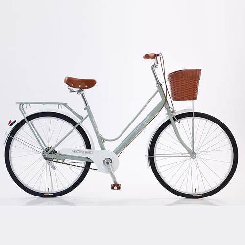 26寸通勤自行车轻便携代步男女士上班单车复古学生自行莗