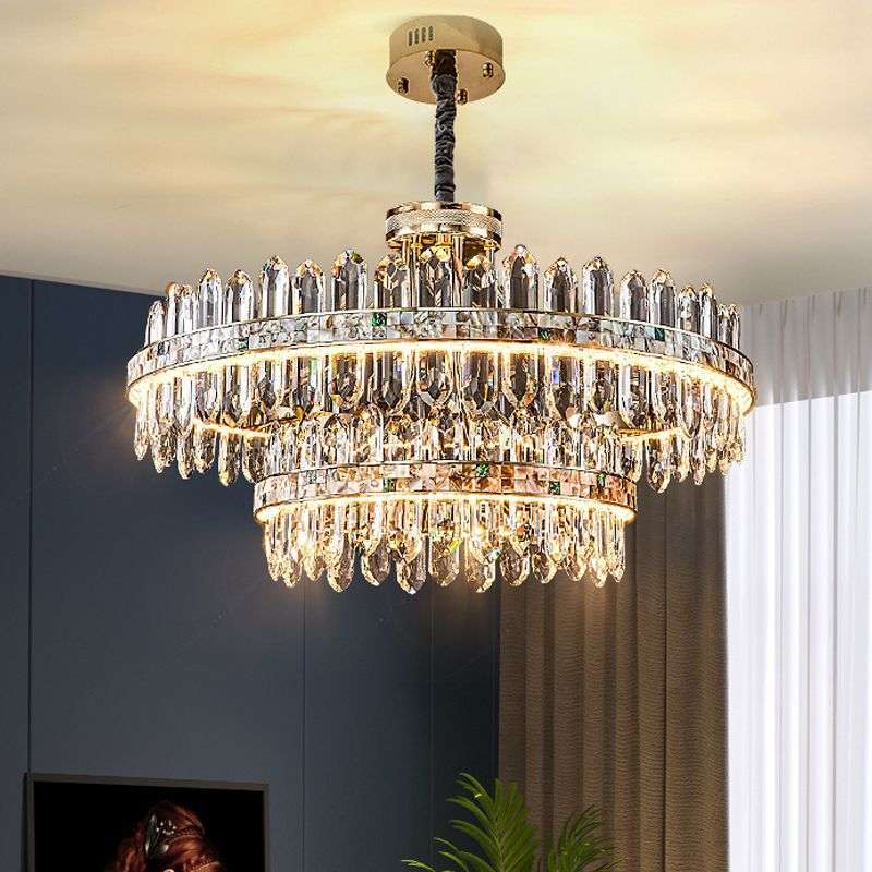 轻奢客厅灯水晶吊灯简约现代奢华网红主卧室灯餐厅灯2025年新款灯