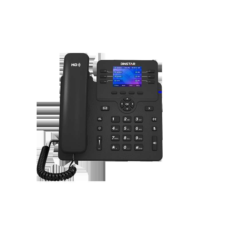 DINSTARDINSTAR鼎信通达C63G/C63GP高清语音IP话机彩屏SIP话机 C6