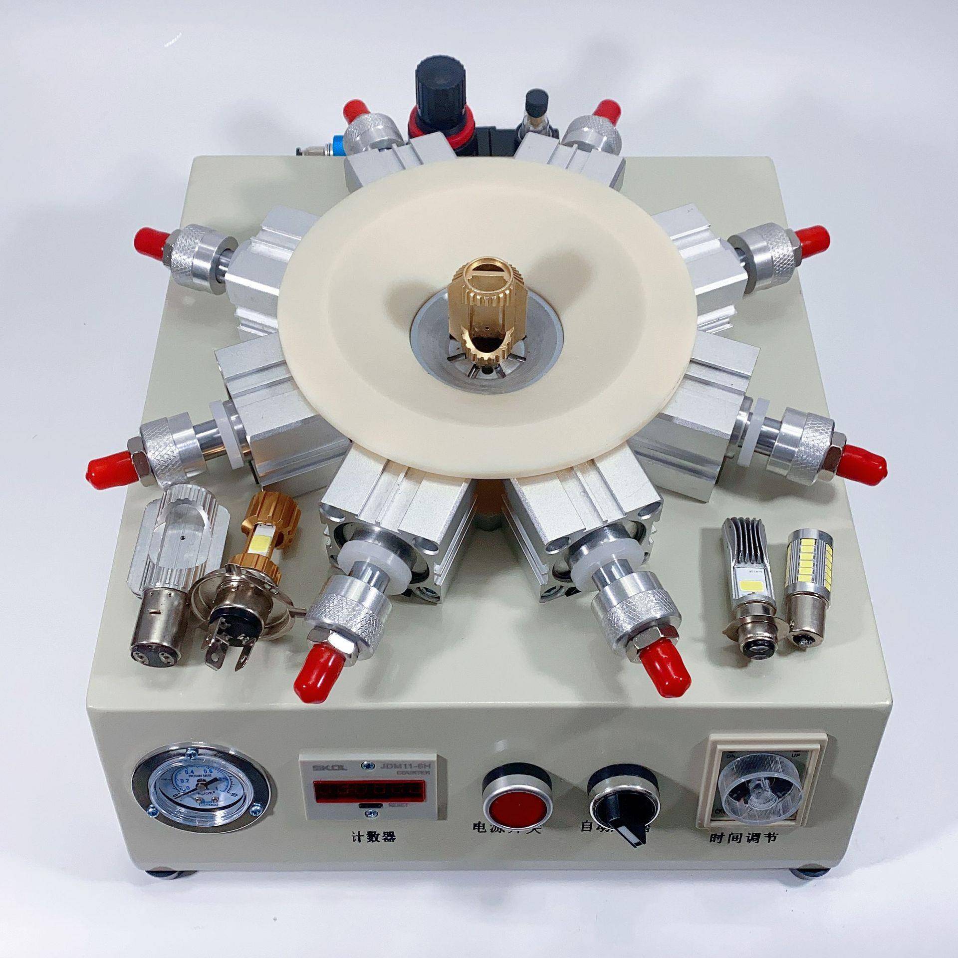 H6H4H7三爪灯头夹具11561157打点机锁紧器卡紧机