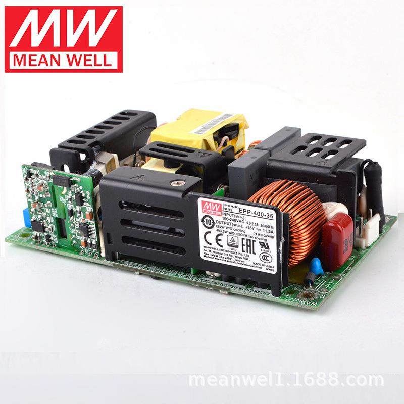 明纬裸板开关电源EPP-400-12/15/18/24/27/36/48V仪器仪表400W