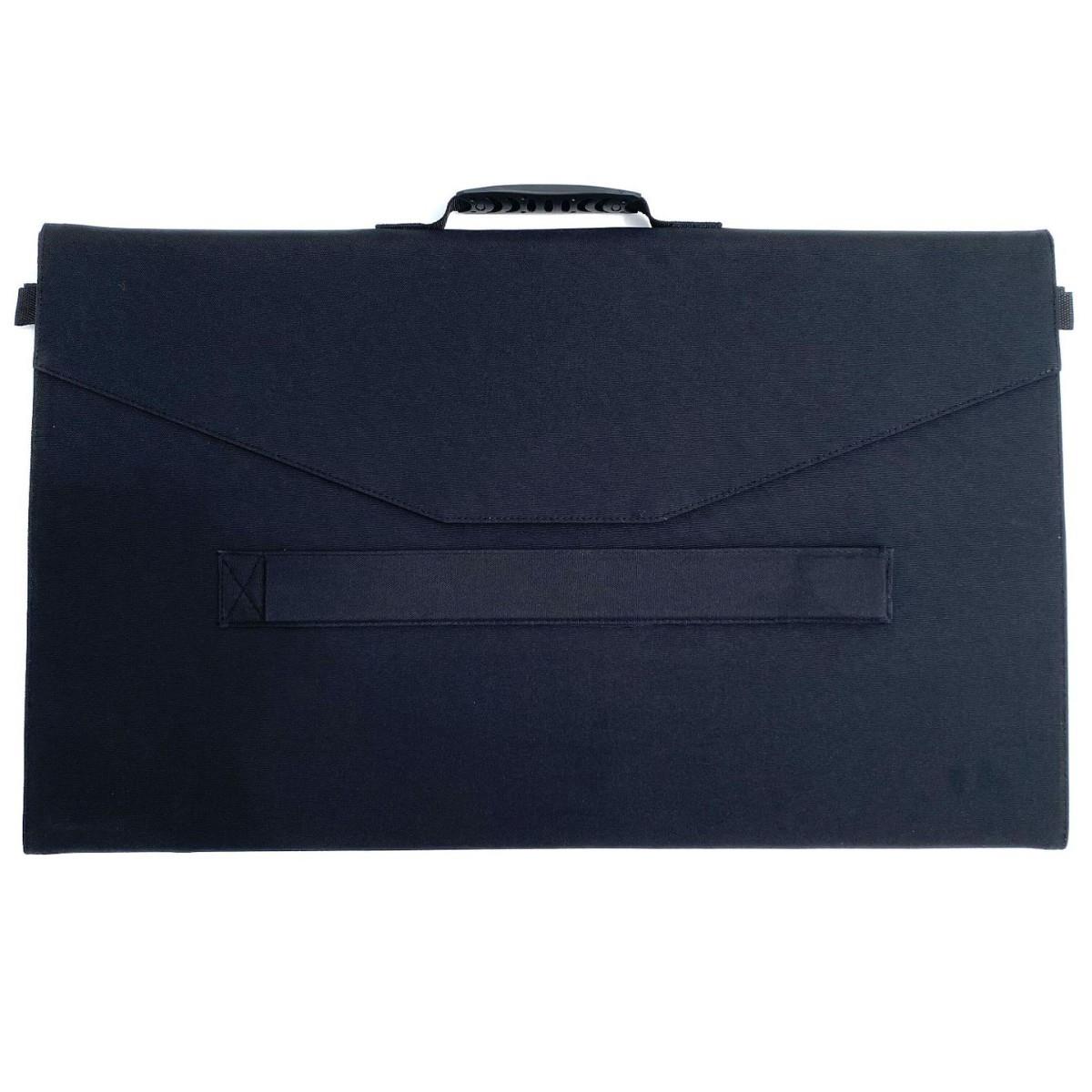 200W黑色缝制太阳能折叠包太阳能板太阳能光伏板单晶