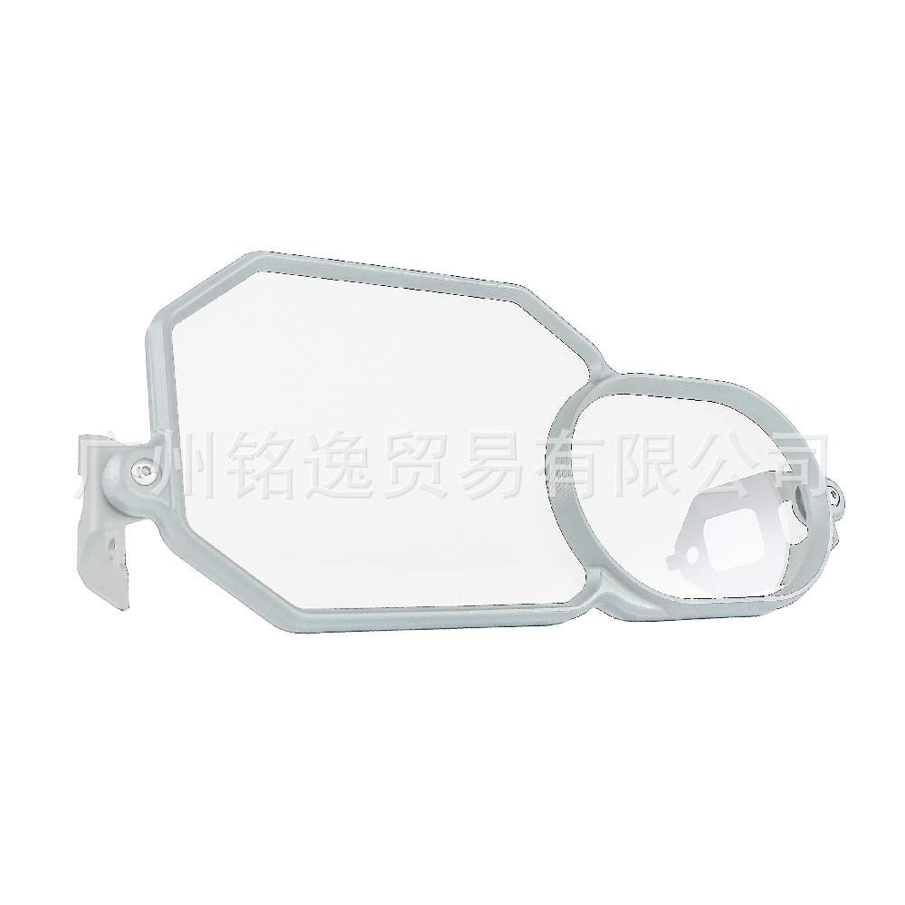 适用于BMW F650GS/F700GS/F800GS 前灯保护框亚克力保护罩 大灯罩