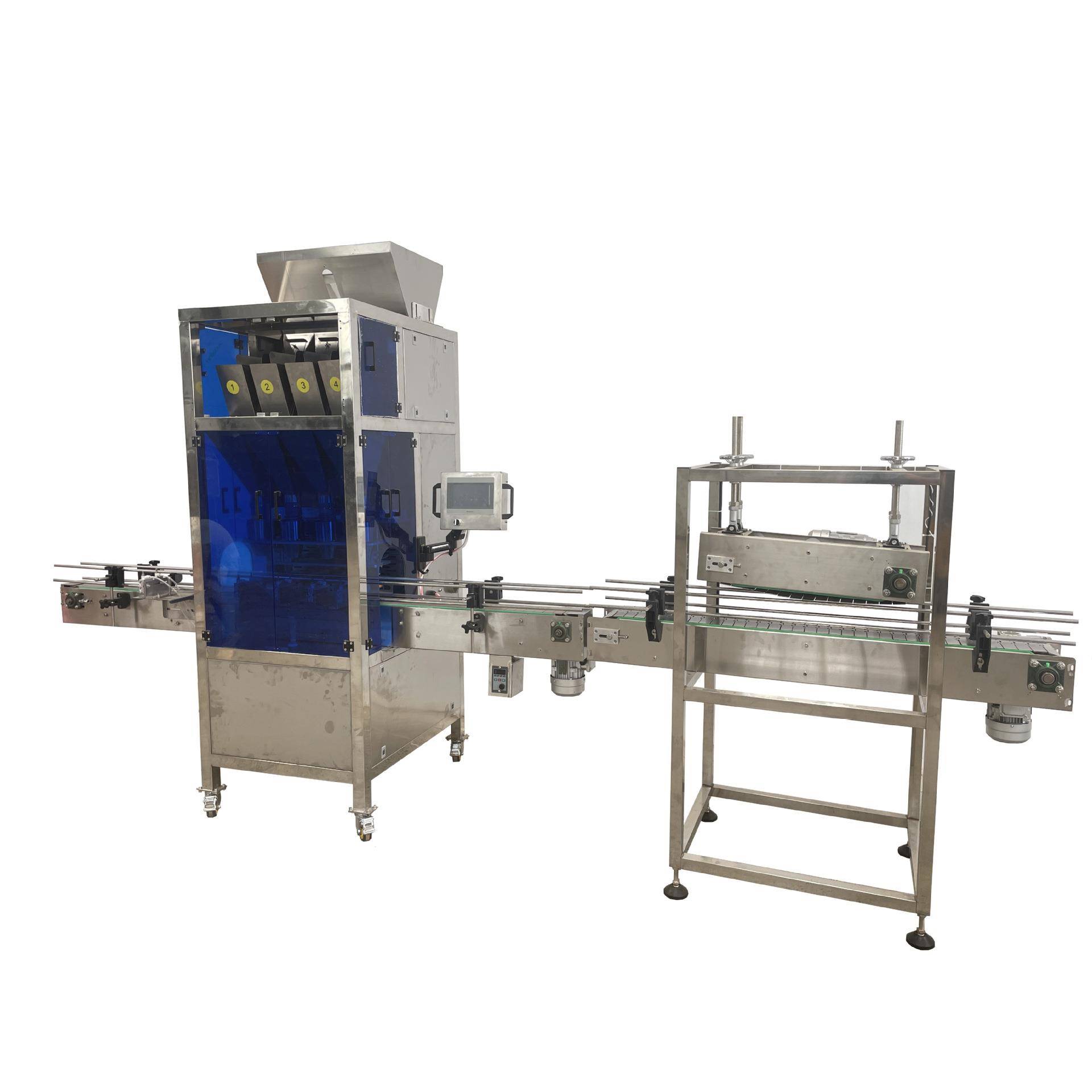 杂粮自动分装机大米灌装机自动颗粒定量包装机花生自动分装