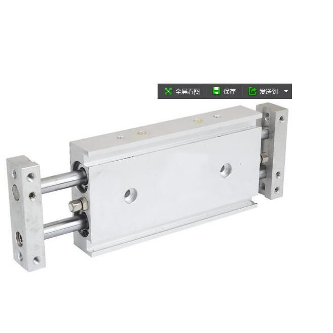 双活塞杆气缸CXSW25-30双杆气缸滑动气缸