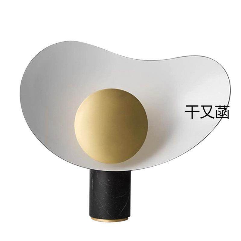 干又菡简约黑色高级感台灯创意轻奢温馨儿童房设计师个性客厅装饰