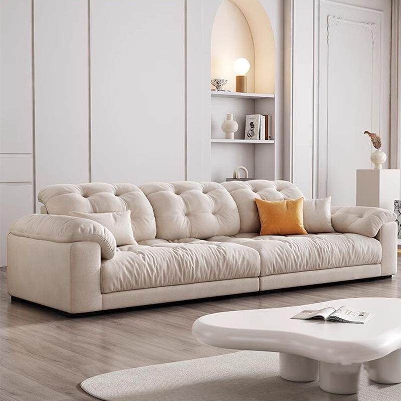 奶油风猫抓布直排沙发客厅现代简约北欧轻奢家用小户型科技布沙发,鲜花速递/花卉仿真/绿植园艺,割草机/草坪机,淘宝优惠券,粉丝福利购,淘宝优惠卷